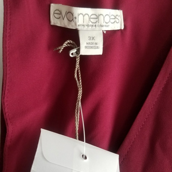 NWT Gorgeous Burgandy / Wine Dress - Picture 3 of 6